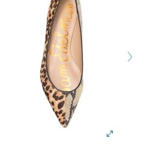 Sam Edelman Sally Leopard Calf Hair Flat NWT 10